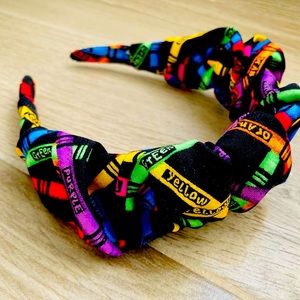 Scrunchie headband & knot headband